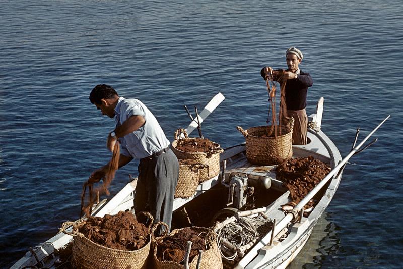 1959 Cyprus - fishermen