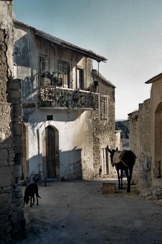 1961 Cyprus - village scene