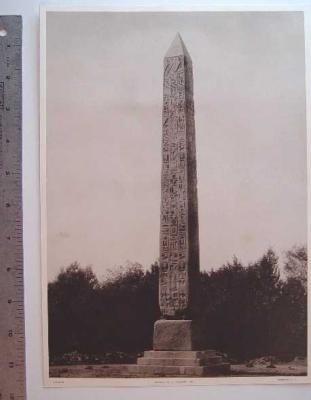 Cleopatras Needle just after being raised01.jpg
