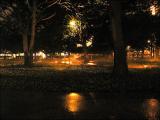 Burnett Plaza Park at Midnight
