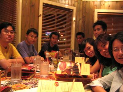 farewell dinner