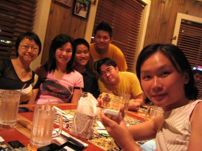 farewell dinner