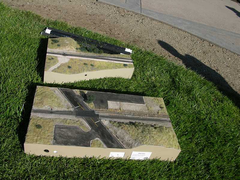 Aerial view of Sheridan & Sunset-Whitney Modules (Sheridan on the bottom)