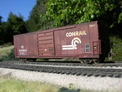 Conrail X72 take 2 - from a cheapie lifelike car.