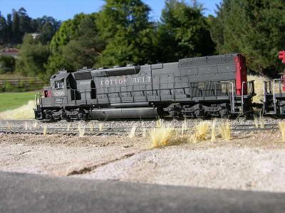 SSW SD45T-2 on a typical sunny afternoon in California.