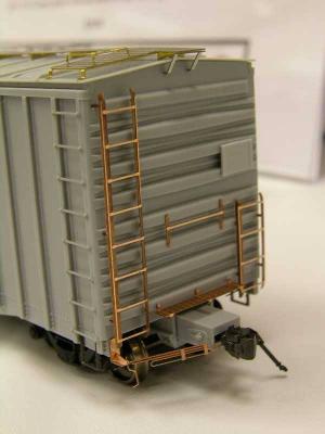 Rail Yard Models New X58 Boxcar - STUNNING detail!