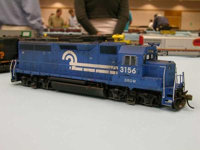 DRGW GP40 smurf  by Fred Ferrari