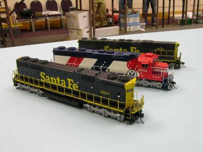 ATSF SD45-2s