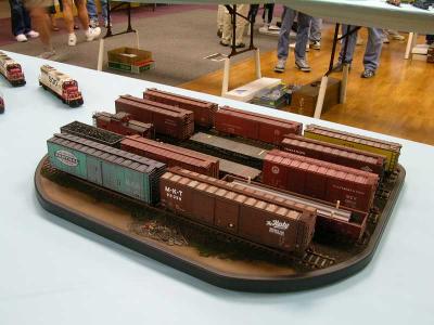Finely finished rolling stock by Scott Pitzer