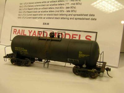 Rail Yard Models: Sulfuric Acid Tank Car in HO