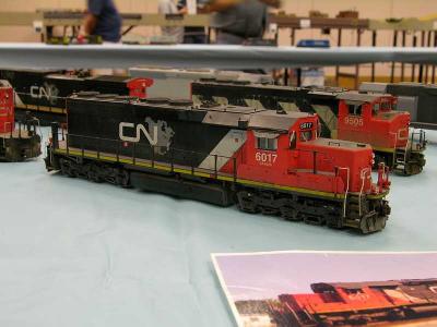 CN SD40 rebuild by Elizabeth Allen