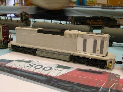 SOO (former BN) SD40B 6450