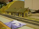 NWP Station at Fortuna, CA in HO scale.