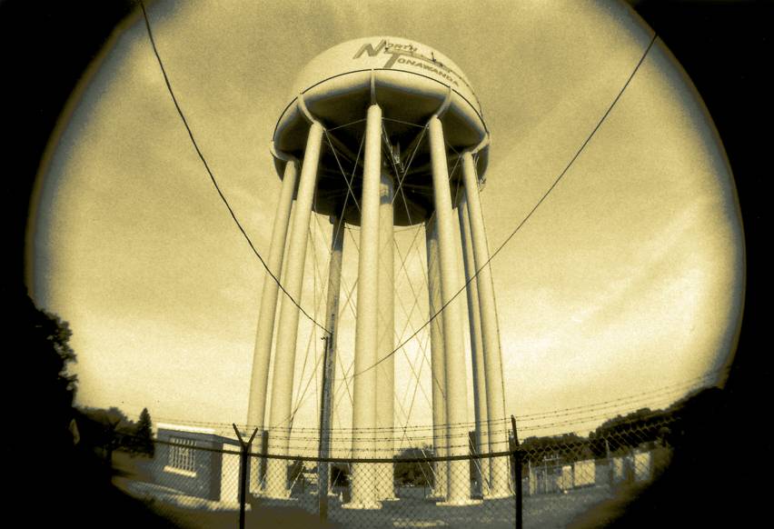 spider like water tower