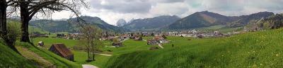 View to Einsiedeln