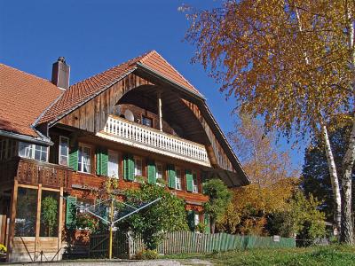 A farmer's house autumn