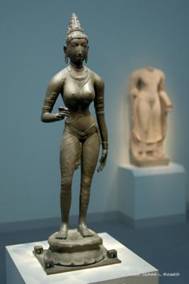 Queen Sembiyan Mahadevi as the Goddess Parvati