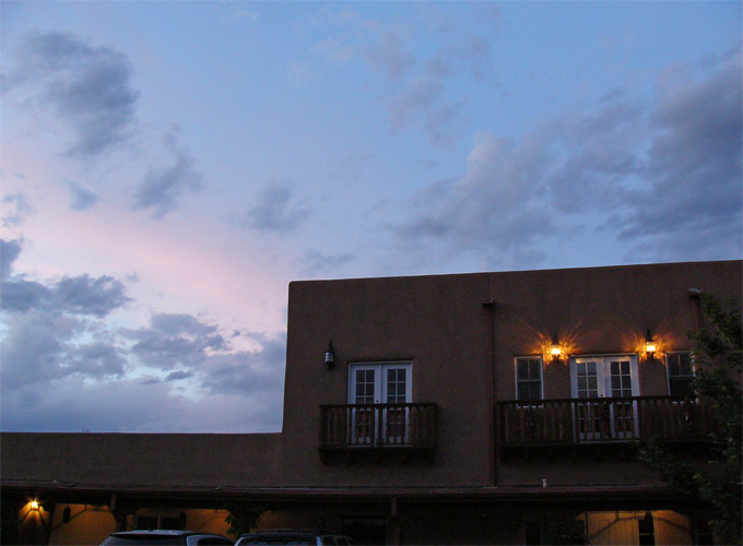 Sunset from Our Inn