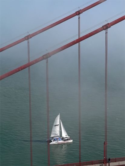 Adventure Cat at Golden Gate