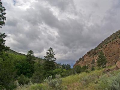 Storm Clouds In Bandelier