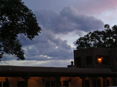 Sunset at Old Santa Fe Inn