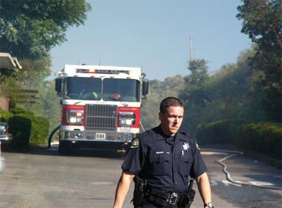 Police & Firetruck