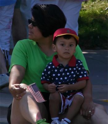 Red , White & Blue Boy