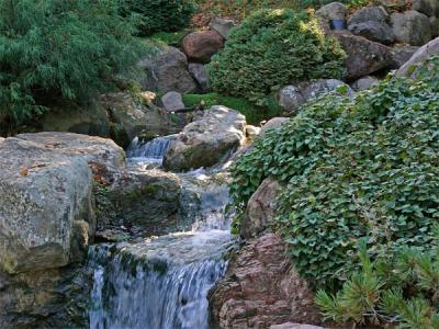 Waterfall in Claudia's Garden