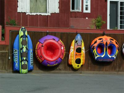 Colorful Rafts