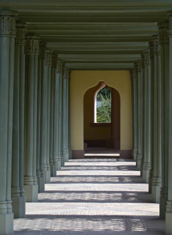 Schwetzingen Palace Garden, Portico of the Mosque