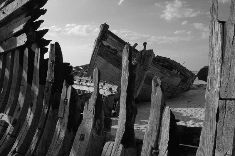 Cimetire des Bateaux near Etel