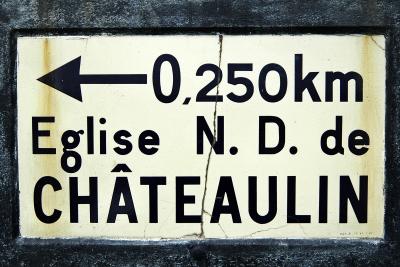 Sign Eglise Notre Dame de Chateaulin
