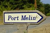 Sign Port Melin, Île de Groix