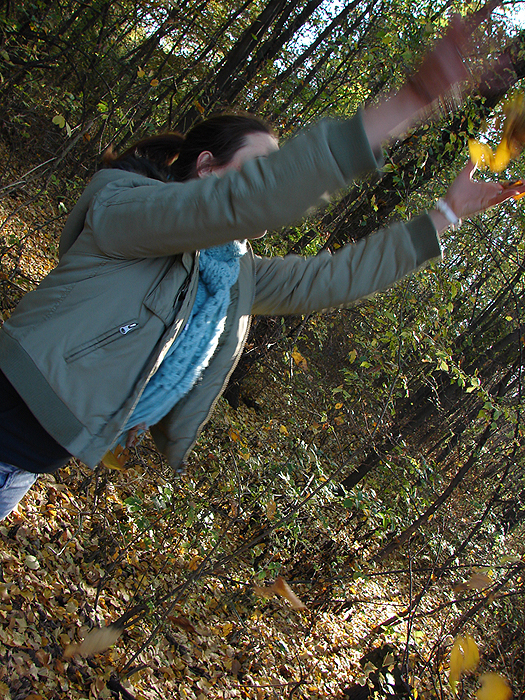 ...into the air...
