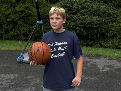 Ok, I'll shoot baskets while you guys watch!