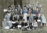 Falls Chapple School 1901 - Restored/Colorized