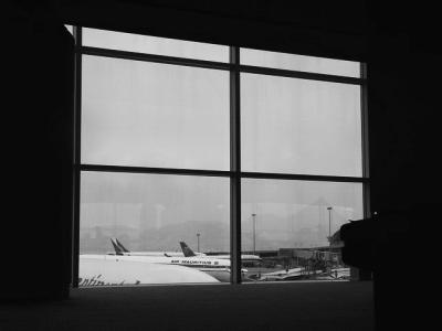 Black and White Airport