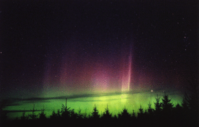 Alaskas night Sky
