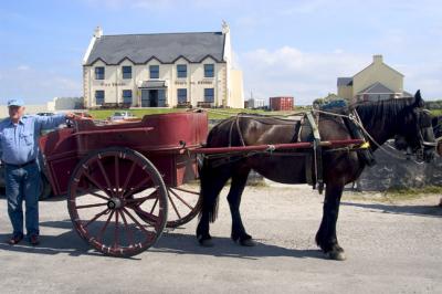 Horse and Cart - Inis Mor 1228