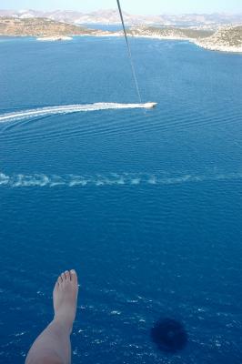 From above