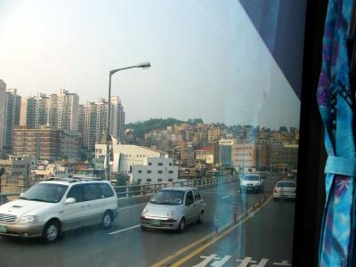 Some part of Seoul from the bus
