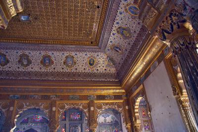 Gold Leaf Ceiling