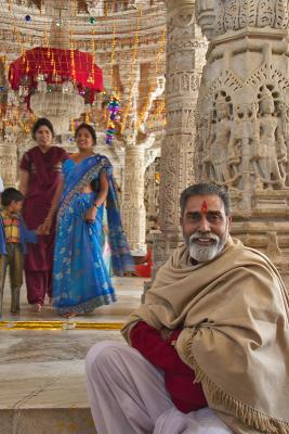 The High Priest of Adinatha Temple