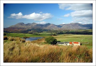 View from the B4391 at Llan Ffestiniog