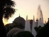 Fountain in front of the Blue Mosk