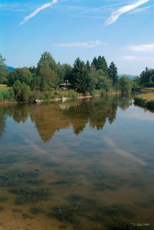 Lake of Joux (Swiss Jura mountains)