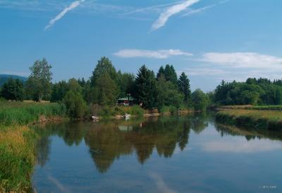 Lake of Joux (Swiss Jura mountains)