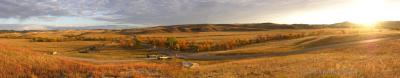 sunrise pano