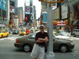 Steve at Times Square
