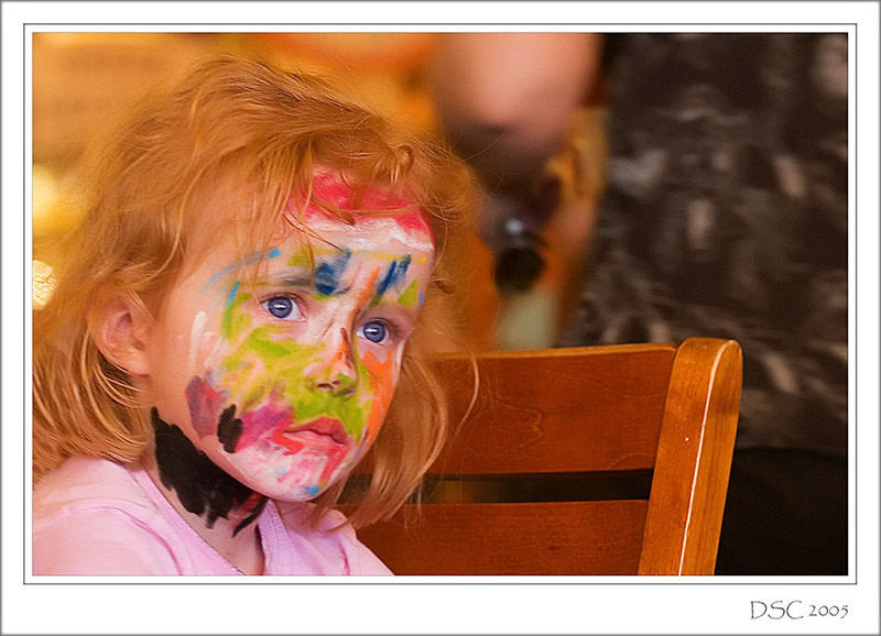 A Palate of Face Paints *